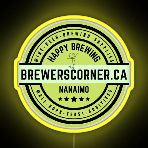 Brewers Corner Nanaimo RGB Neon Sign