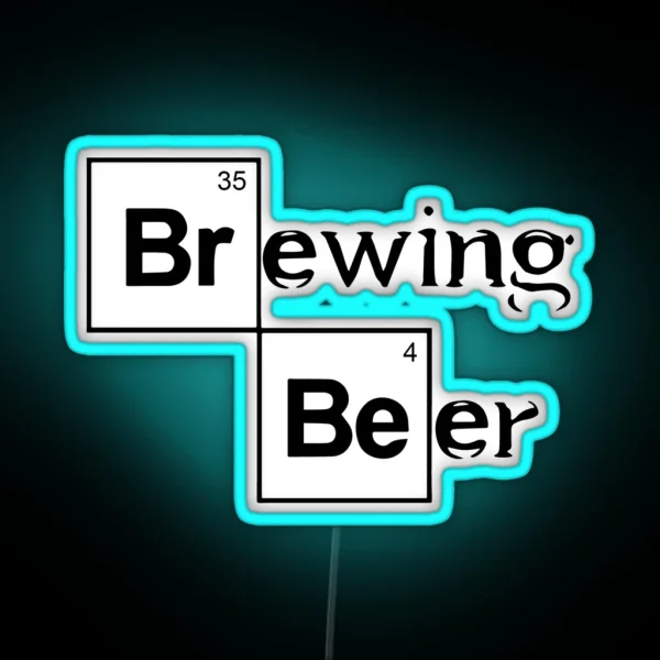 Brewing Beer RGB Neon Sign