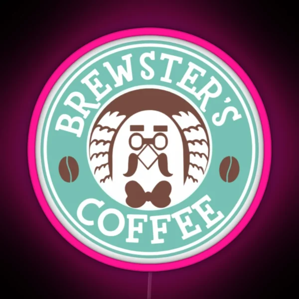 Brewster S Coffee RGB Neon Sign