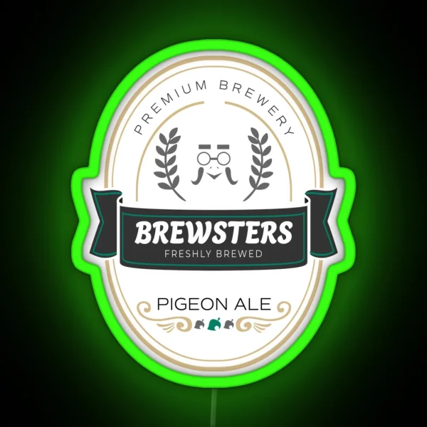 Brewster S Pale Ale RGB Neon Sign
