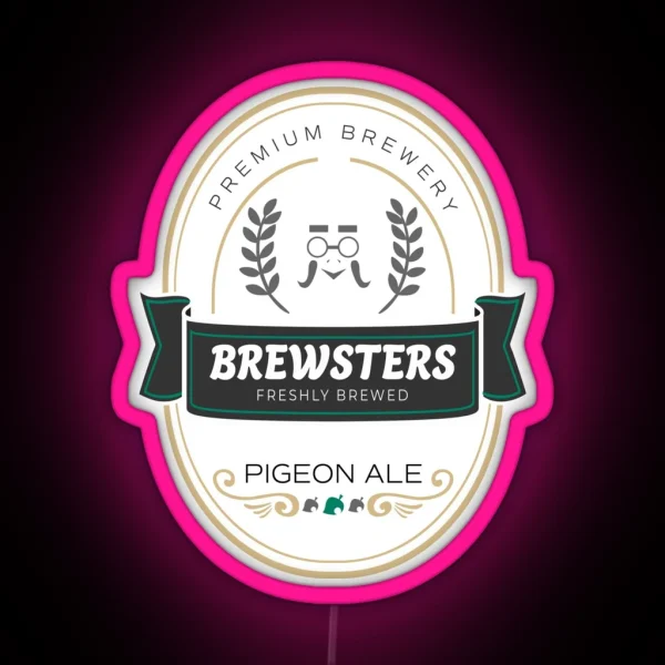 Brewster S Pale Ale RGB Neon Sign