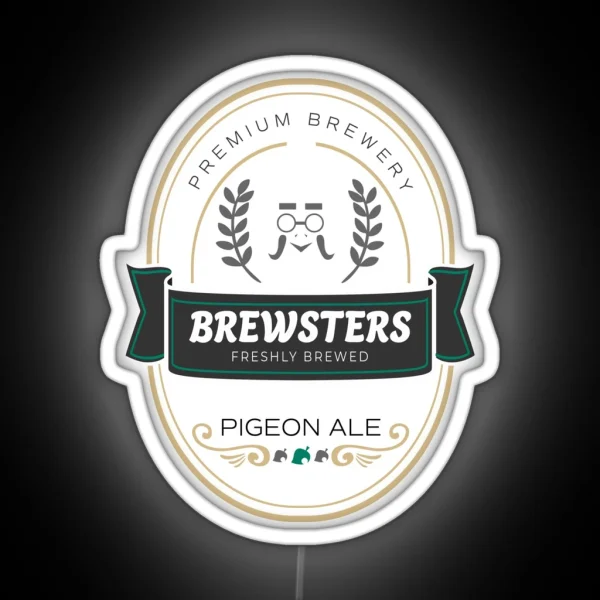 Brewster S Pale Ale RGB Neon Sign