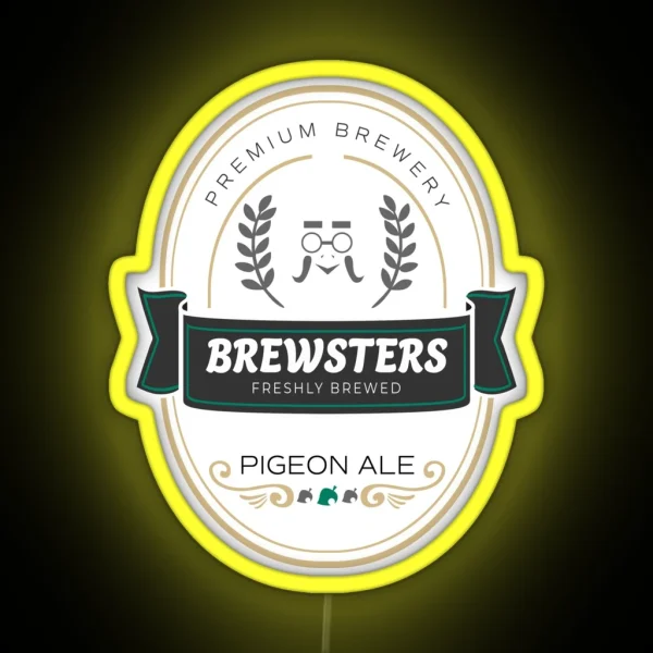 Brewster S Pale Ale RGB Neon Sign