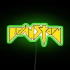 Vibrant RGB Neon Sign with Personalized Name or Text Illumination