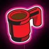 Bright RGB LED color changing coffee mug display sign decoration