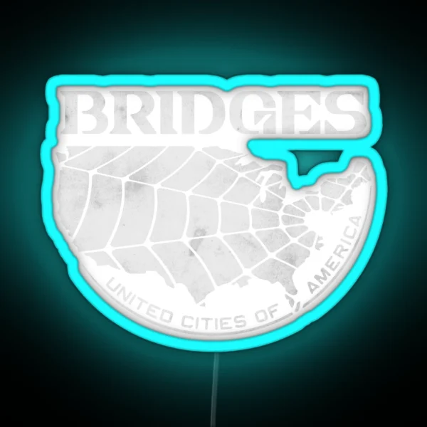 Bridges Logo V1 RGB Neon Sign