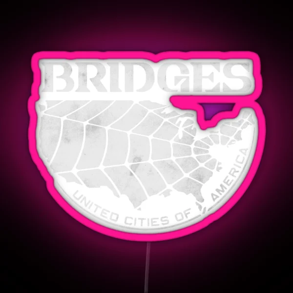 Bridges Logo V1 RGB Neon Sign