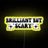 Brilliant yet intimidating Harry Potter Hogwarts inspired RGB neon quotes