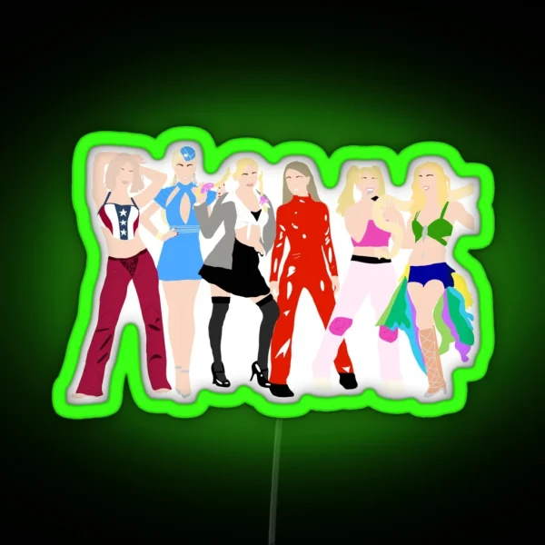 Britney RGB Neon Sign