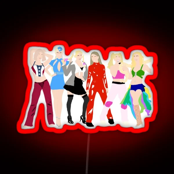 Britney RGB Neon Sign