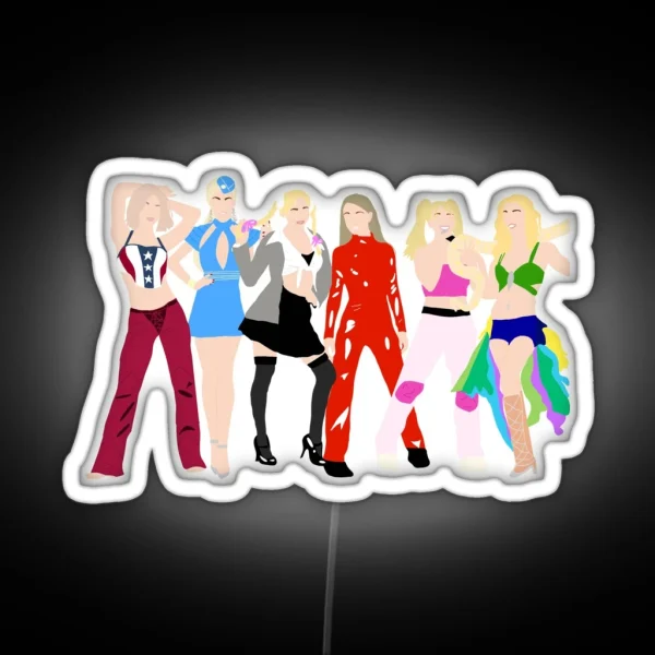 Britney RGB Neon Sign