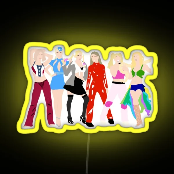 Britney RGB Neon Sign