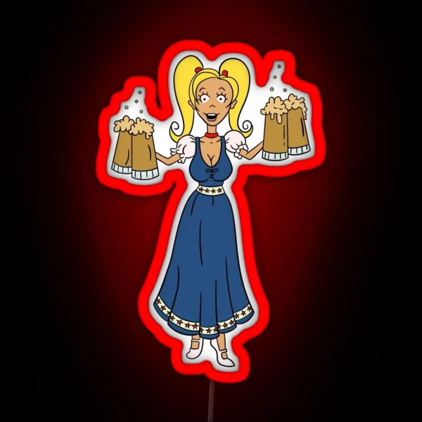 Brittany Octoberfest RGB Neon Sign
