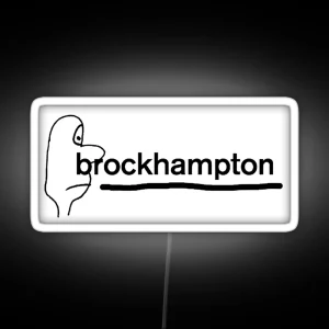 BROCKHAMPTON Logo RGB Neon Sign