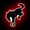 Vibrant customizable LED lighting for home decor or gaming space.