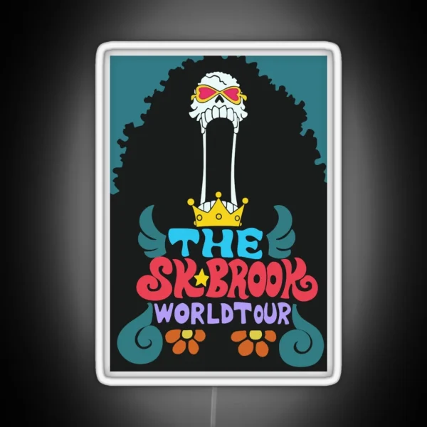 Brook World Tour RGB Neon Sign