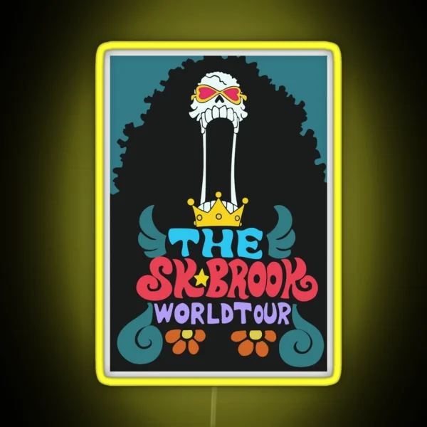 Brook World Tour RGB Neon Sign
