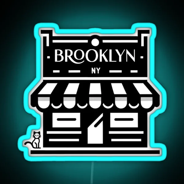 Brooklyn Bodega Cat RGB Neon Sign