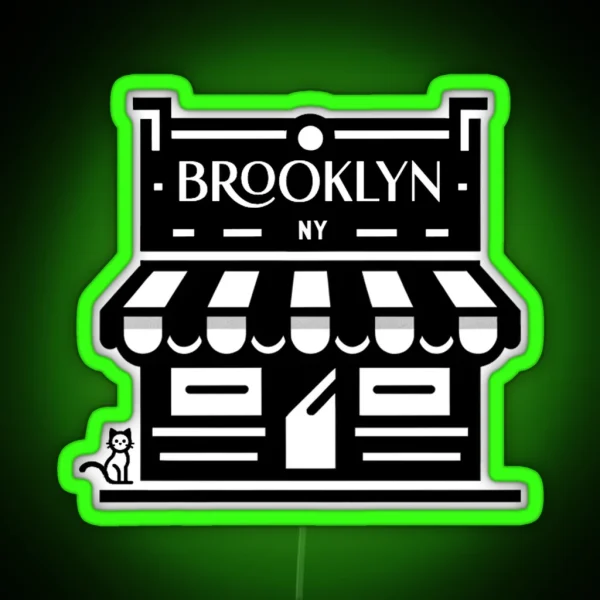 Brooklyn Bodega Cat RGB Neon Sign