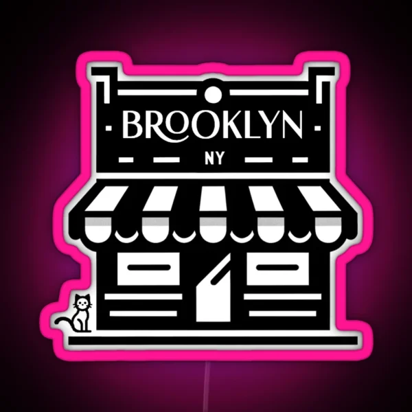 Brooklyn Bodega Cat RGB Neon Sign