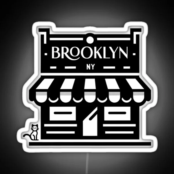 Brooklyn Bodega Cat RGB Neon Sign
