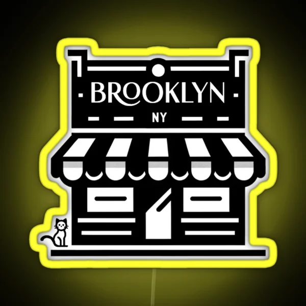 Brooklyn Bodega Cat RGB Neon Sign