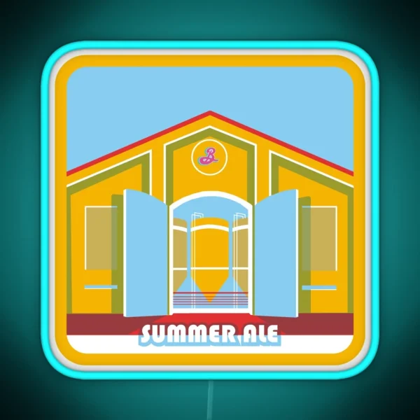 Brooklyn Brewery Summer Ale Led RGB Neon Sign