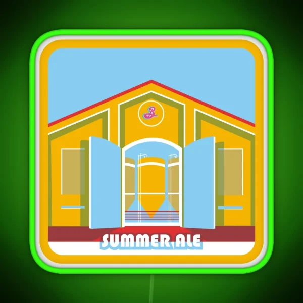 Brooklyn Brewery Summer Ale Led RGB Neon Sign