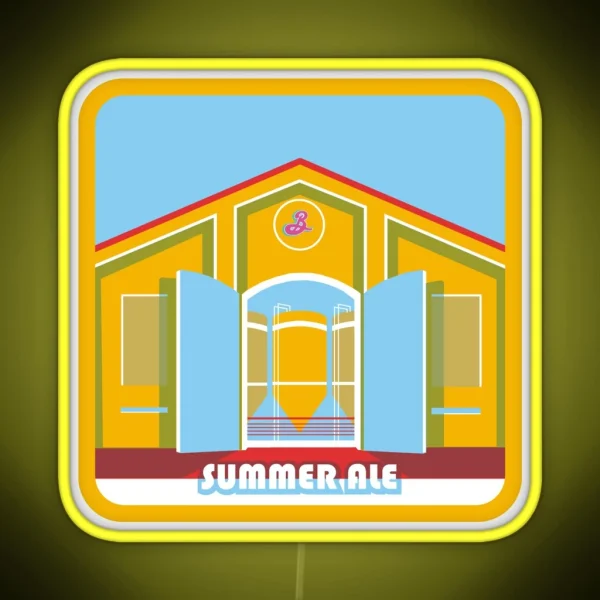 Brooklyn Brewery Summer Ale Led RGB Neon Sign