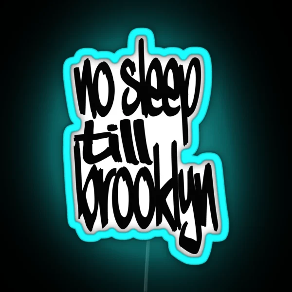 Brooklyn RGB Neon Sign