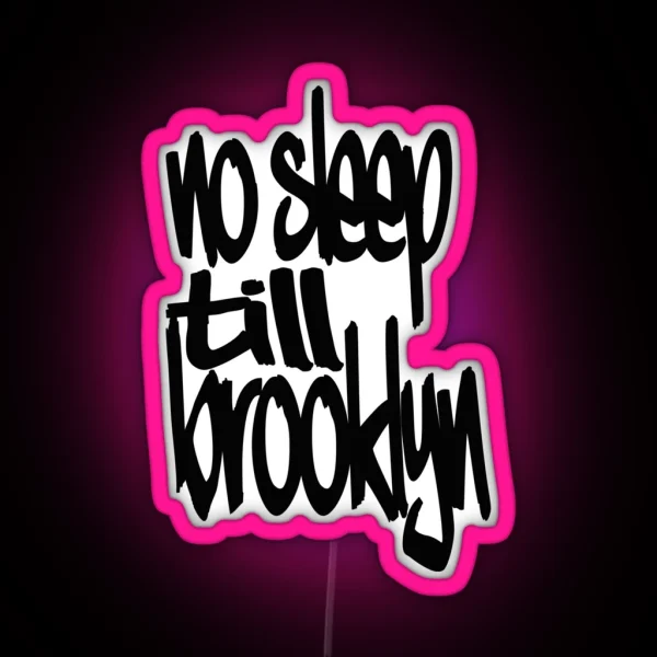 Brooklyn RGB Neon Sign