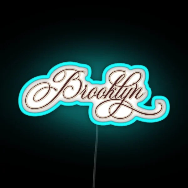 Brooklyn RGB Neon Sign