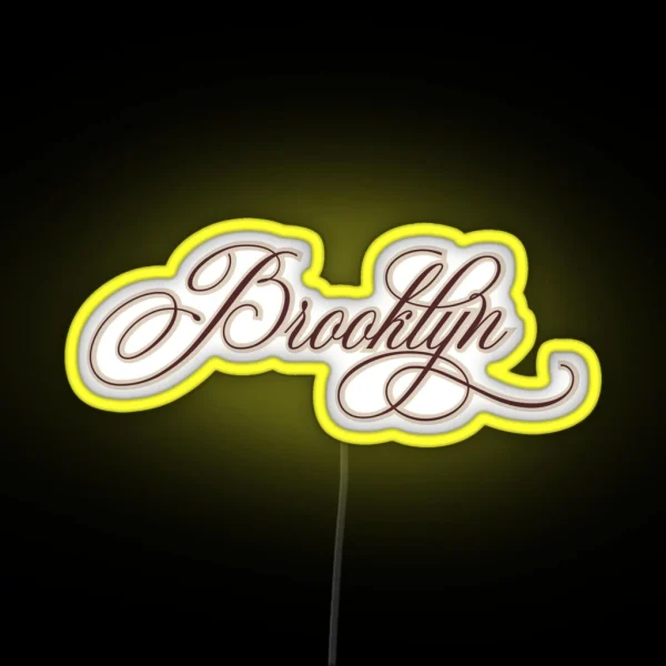 Brooklyn RGB Neon Sign
