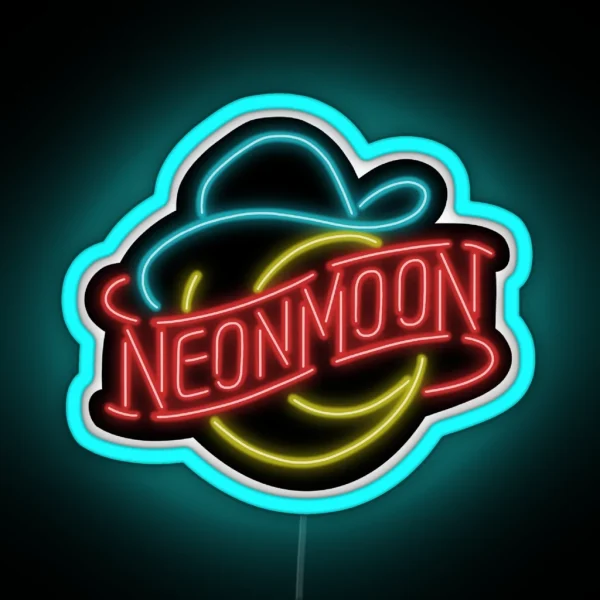Brooks And Dunn Neon Moon RGB Neon Sign