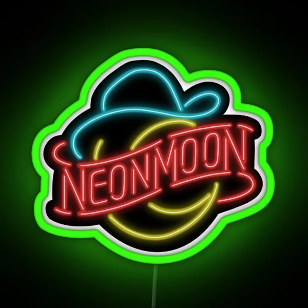 Brooks And Dunn Neon Moon RGB Neon Sign