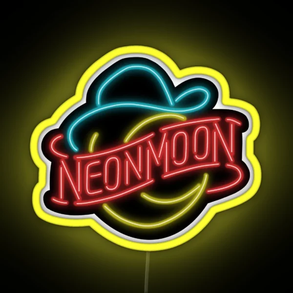 Brooks And Dunn Neon Moon RGB Neon Sign