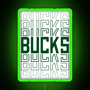 Brown Bucks RGB Neon Sign