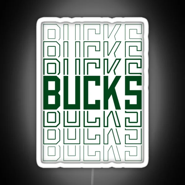 Brown Bucks RGB Neon Sign