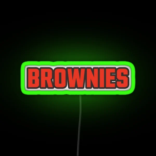 Brownies RGB Neon Sign