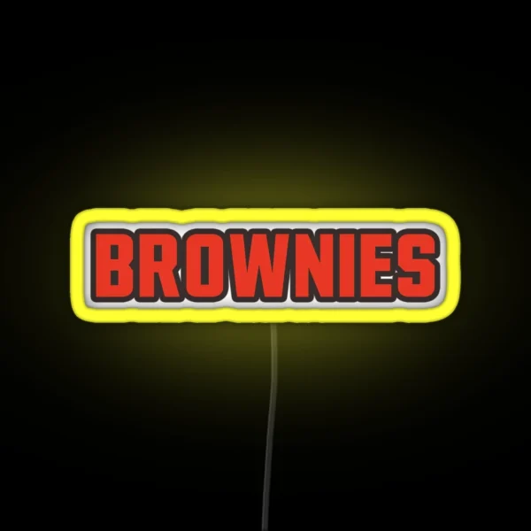 Brownies RGB Neon Sign