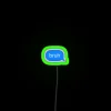 Vibrant Neon LED Sign with Customizable RGB Color Options Available