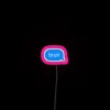 Add vibrant glow to any room with this LED light