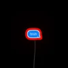Add modern vibes with customizable color changing bruh neon sign
