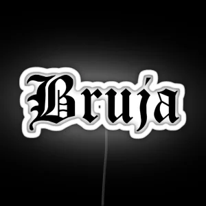 Bruja Gothic RGB Neon Sign