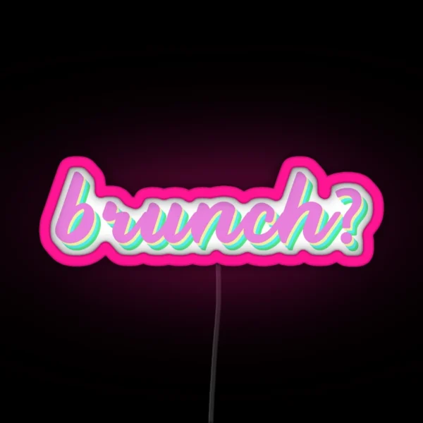 Brunch Led RGB Neon Sign