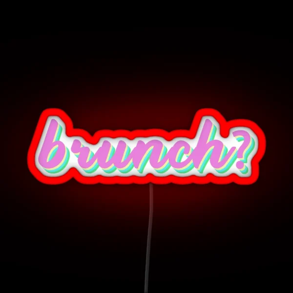 Brunch Led RGB Neon Sign