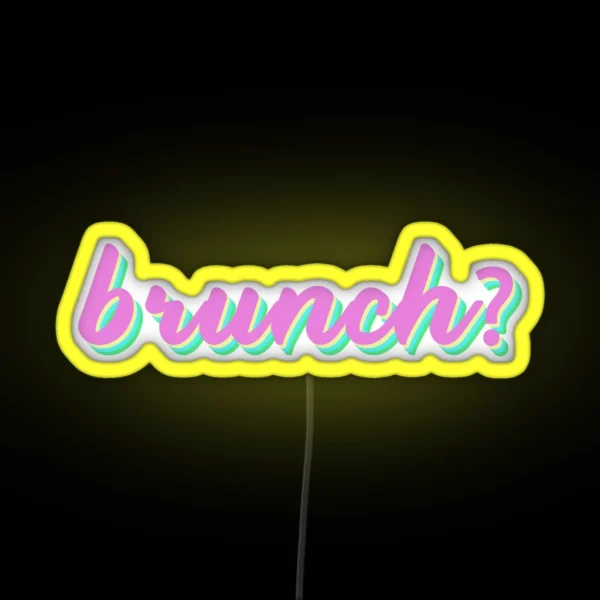 Brunch Led RGB Neon Sign