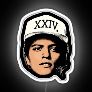 Bruno Illustration XXIV RGB Neon Sign