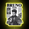RGB Neon Sign - Bruno Mars 2023 Pop Music Tour Decorations