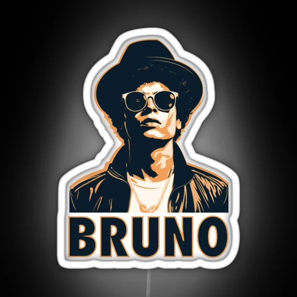 Bruno Mars RGB Neon Sign